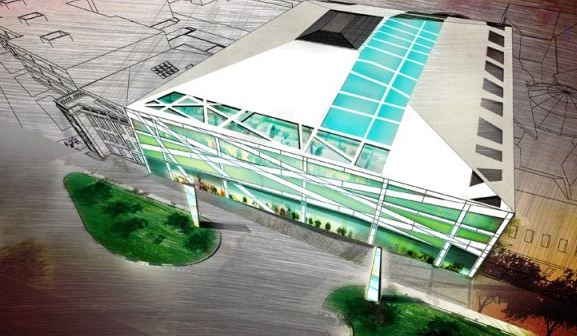 Sió pláza építés